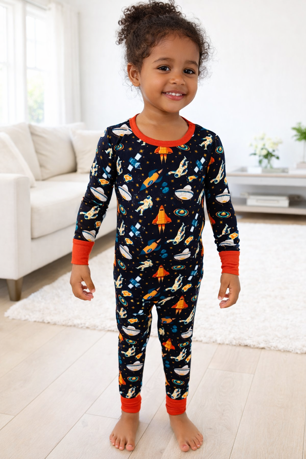 Far Out - Long Sleeve Bamboo Pajama Set image 2