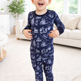 Into the Wilderness - Long Sleeve Bamboo Pajama Set image 0