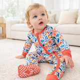 Blooming Happy - Convertible Bamboo Romper image 0