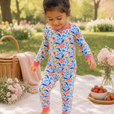 Blooming Happy - Long Sleeve Bamboo Pajama Set