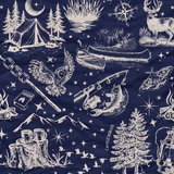 Into the Wilderness - Long Sleeve Bamboo Pajama Set image 1