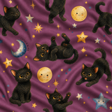 Lucky Black Cat - Convertible Bamboo Romper
