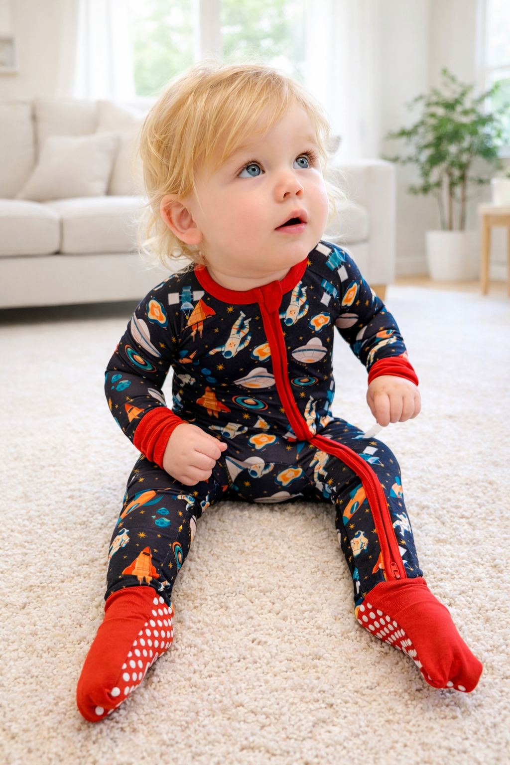Far Out - Convertible Bamboo Romper image 2
