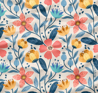 Blooming Happy - Convertible Bamboo Romper image 1