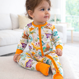 Dinoland - Convertible Bamboo Romper image 0