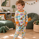 Dinoland - Long Sleeve Bamboo Pajama Set