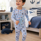 Ahoy! - Long Sleeve Bamboo Pajama Set