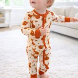 Foxes and Acorns - Convertible Bamboo Romper image 0