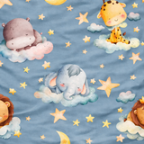 Snoozin' Zoo - Long Sleeve Bamboo Pajama Set image 1