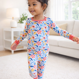 Blooming Happy - Long Sleeve Bamboo Pajama Set image 0