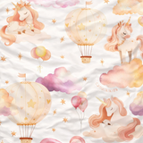 Unicorn Dreams - Convertible Bamboo Romper image 1