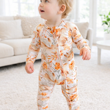 Botanical Bunnies - Convertible Bamboo Romper image 0