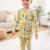 On Safari - Long Sleeve Bamboo Pajama Set