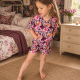Floral Whimsy - Loungewear Shorts Sets