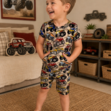 Monster Trucks - Loungewear Shorts Sets