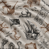 Pirate Adventure - Short Sleeve Bamboo Pajama Set