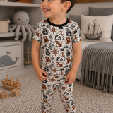 Pirate Adventure - Short Sleeve Bamboo Pajama Set