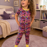 Superhero Adventure Girls - Short Sleeve Bamboo Pajama Set