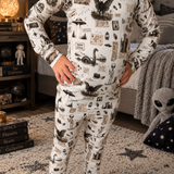 Cryptid Craze - Long Sleeve Bamboo Pajama Set