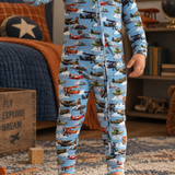Airplane Candy Drop - Convertible Bamboo Romper