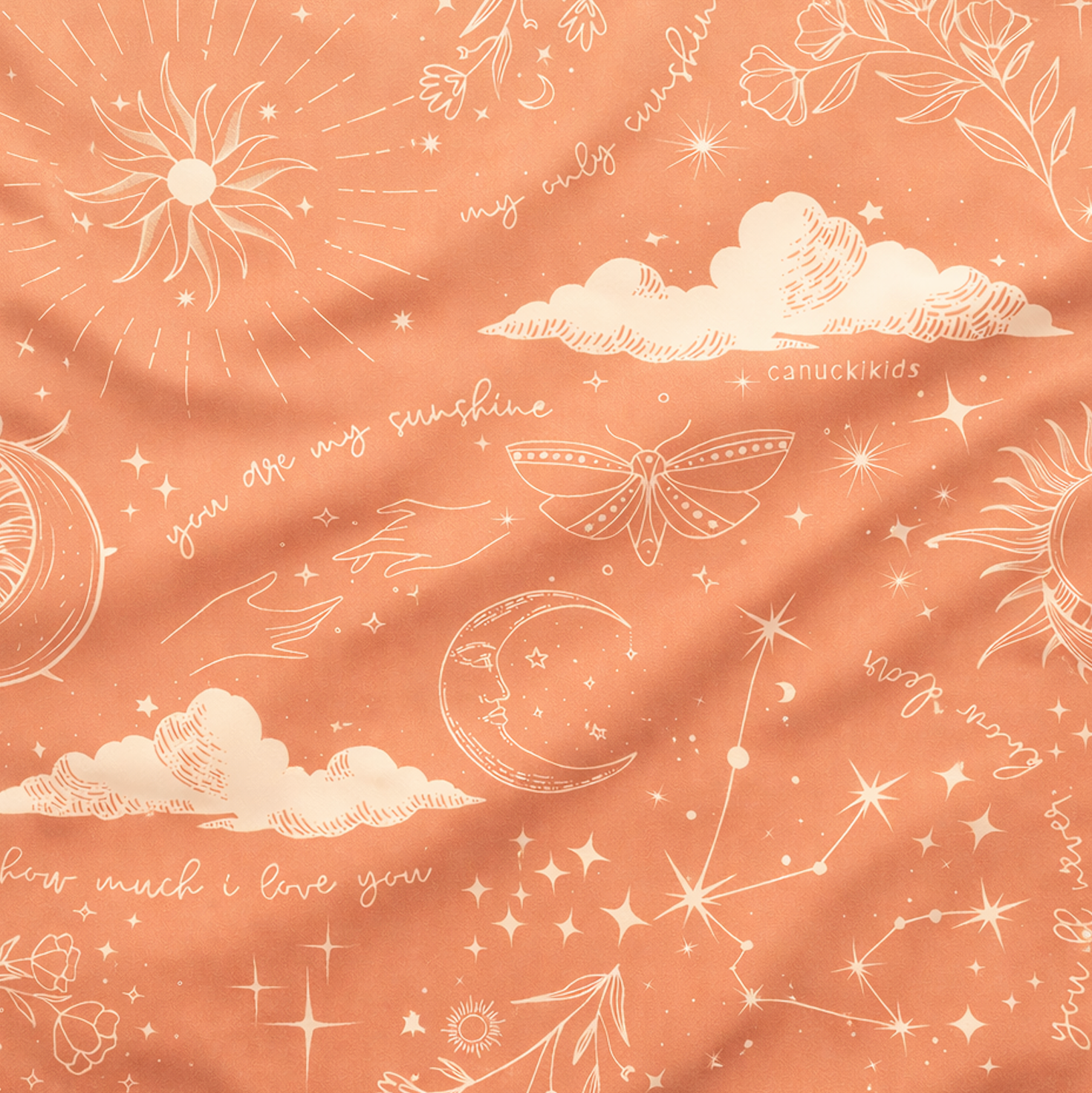 You Are My Sunshine - Long Sleeve Bamboo Pajama Set image 1