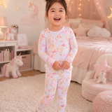 Unicorn Dreams - Long Sleeve Bamboo Pajama Set
