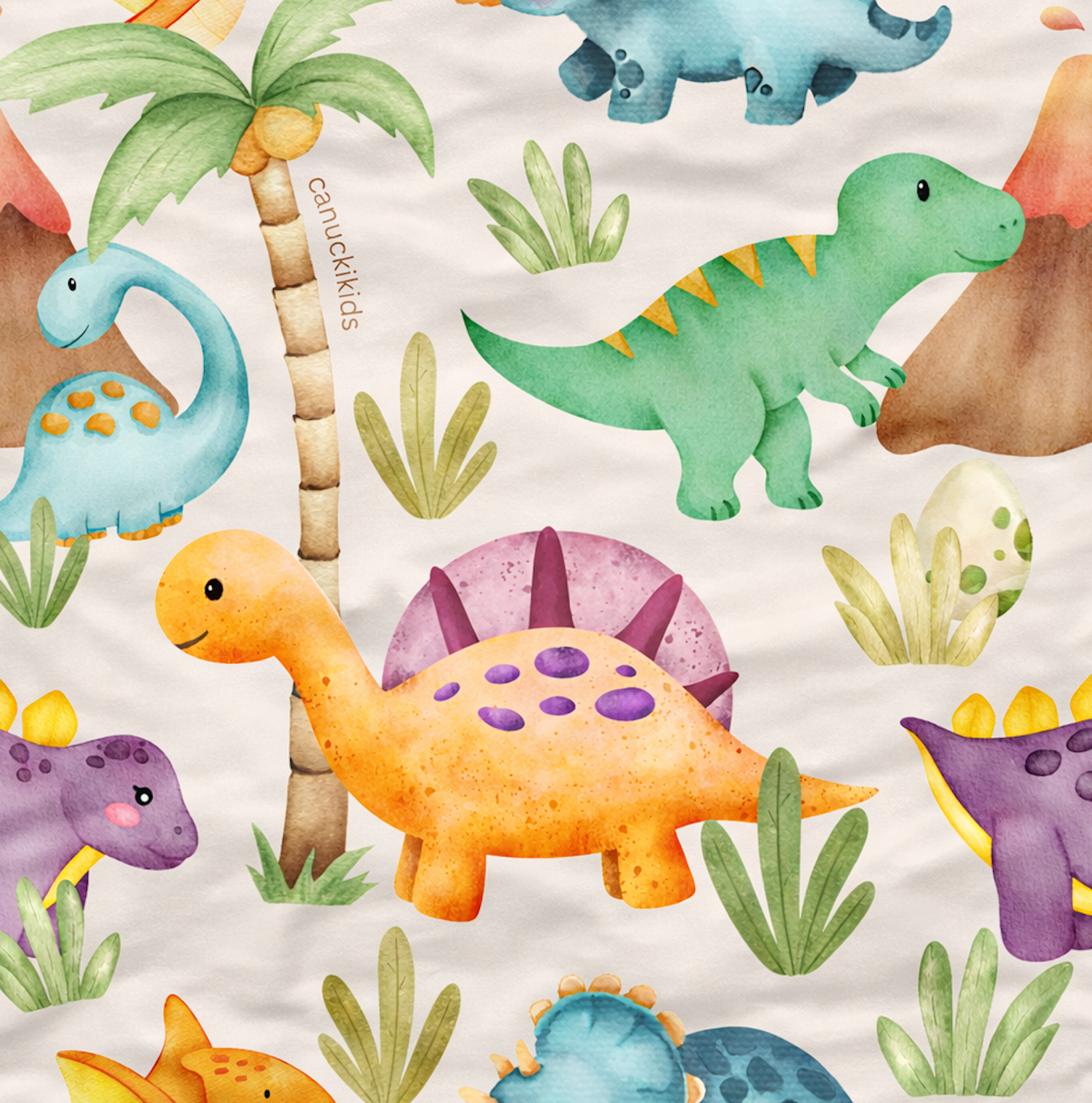 Dinoland - Convertible Bamboo Romper image 1