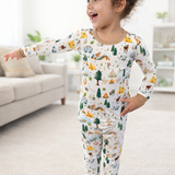 Gone Camping - Long Sleeve Bamboo Pajama Set image 2