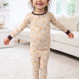 Teddy Snuggles - Long Sleeve Bamboo Pajama Set image 0