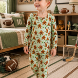 Sportsquatch - Long Sleeve Bamboo Pajama Set