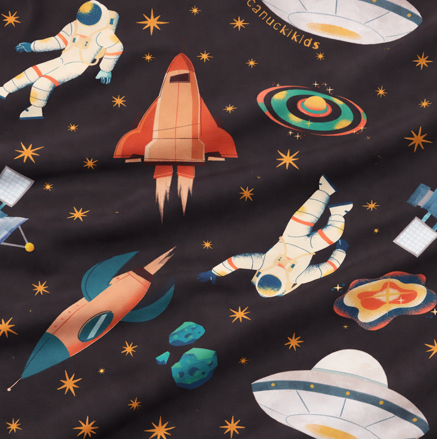 Far Out - Long Sleeve Bamboo Pajama Set image 1