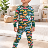 Honk Beep Vroom! - Long Sleeve Bamboo Pajama Set image 0
