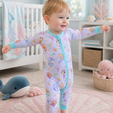 Mermaid Cove - Convertible Bamboo Romper
